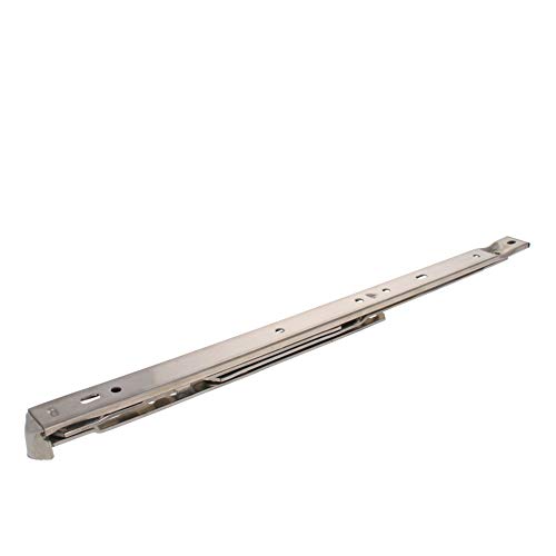 MroMax 12 Inch Round Slot Casement/Hanging Window Hinge and 202 Stainless Steel Silver Tone 2PCS, Gray, 2pcs 12inch 2.0 - Image 2