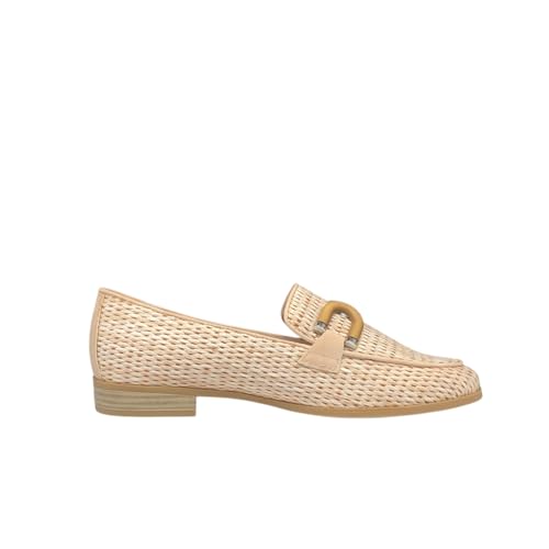 Image of MARCO TOZZI Women's Damen Slipper 2-24221-44 Loafer, Powder Pink, 6.5 UK
