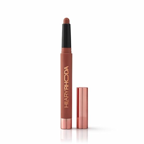 Image of Hilary Rhoda Maxx Stay Non Transfer Lipstick | Matte Finish & Transfer-Proof | 16-Hour Stay | Creamy Finish & Smudge Proof | Crayon Lipstick - 1.5g (Cafe Mocha - Shade 08)