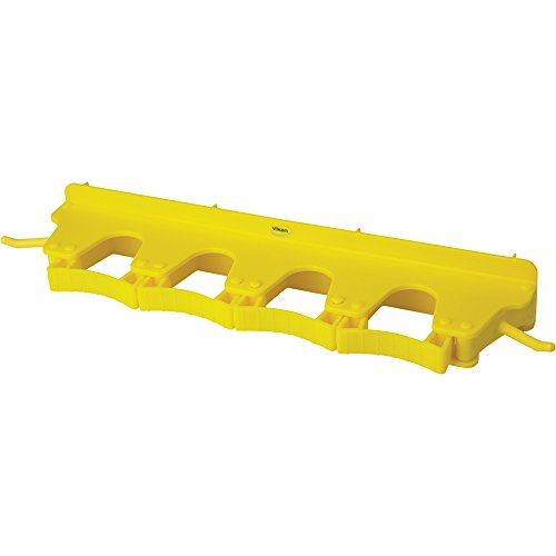 キョーワクリーン 本体 黄 横幅:40cm Vikanブラケット 6個掛け 10186