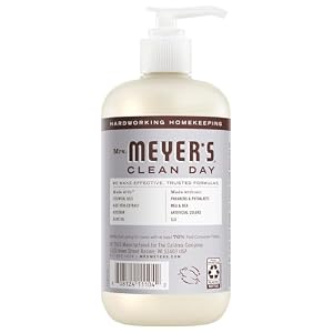 Mrs. MEYER'S Clean Day Liquid Hand Soap 6 Pack Variety Pack, Clementine, Basil, Lavender, Rain Water, Oat Blossom, Lemon Verbena, 12.5 OZ Each, 1 CT — photo 3 of 6