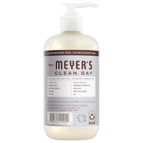 MRS. MEYER'S Liquid Hand Soap 12.5 OZ Scents Variety Pack 6 ( Rosemary, Basil, Geranium, Honeysuckle, Lavender, and Lemon Verbena) by Mrs. MEYER'S - Image 6