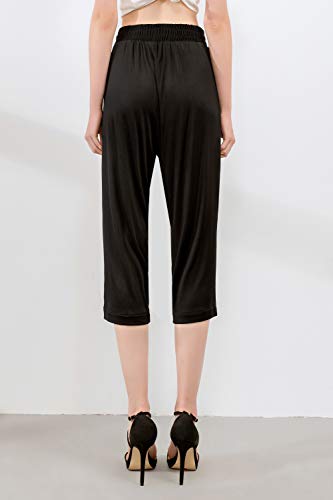 Alexander Silk Women's Pure Mulberry Silk Harem Pants4