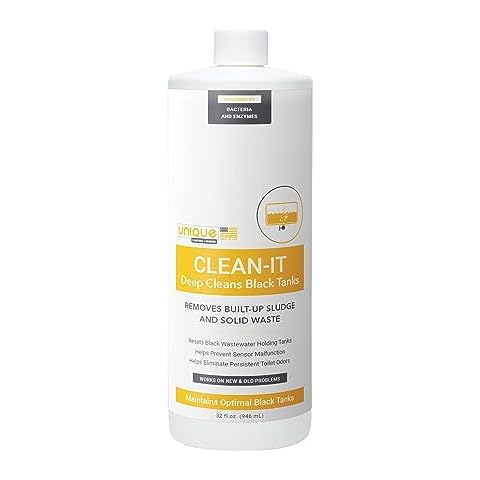 Unique Clean-It RV Black Tank Cleaner Cover