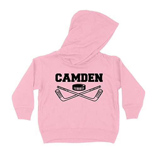 Hockey Camden Kids Hoodie Sweatshirt Toddler 5T Light Pink