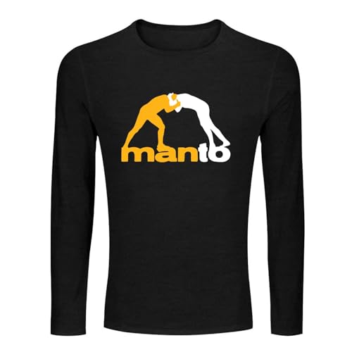 CHUNTUO Manto Brazilian Jiu Jitsu Martial Art Negro, Negro , M