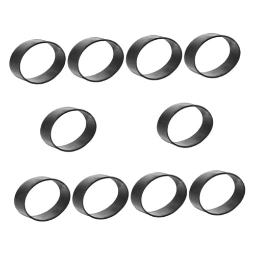 WHAMVOX 10pcs Diving Weight Belt Scuba Rubber Retaining Rings Straps 32mm Inner Diameter Fixing Diving Webbing Belts Harness Keeper Outdoor Underwater Gear Accessories
