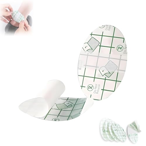 Zealburst - Adhesivo invisible autoadhesivo antidesgaste for el talón, almohadilla protectora impermeable y antidesgaste for el cuidado de los pies (60/80/100/120 unidades), cubreorejas for la ducha,