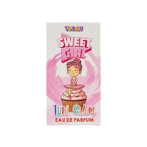 TUBAN Tubi Glam Perfume – Eau de Parfum – Perfume infantil – para niñas – Perfume para niños y adolescentes – Glam Sweet Girl – Afrutado – Floral – Dulce