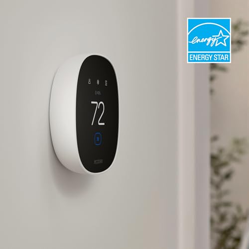 ecobee Smart Thermostat Essential - Energy Star Certified programmable Wi-Fi Thermostat - Works with Siri, Alexa, and Google Assistant - Image 3