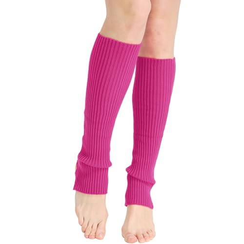 Image of Nanxson Knit Ribbed LegWarmer Women Knit Calf Accessories Leg Sleeves | Solid Neon Boot Socks,Y2K 80s Women's Lolita LegWarmer,Sports Party Yoga Dance Accessories,Winter Ankle Heap Kawaii Sock