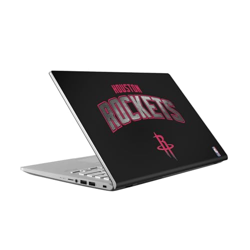 Autocollant NBA Houston Rockets Anti-Rayures pour ASUS Vivobook 14 Vinyle Protecteur sans Bulle
