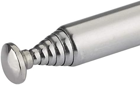 Miniatura 7 de Bingfu Antena de escáner de radio de policía 20-1300MHz 7 secciones telescópica BNC macho 2-Pack de antena CB de jamón de mano para Uniden Whistler