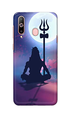 Image of Printed Hard Back Cover Case for Samsung Galaxy A60 | Samsung Galay M40 Back Cover (Lord Shiva) -702