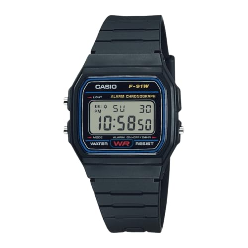 Casio Men's Vintage F91W-1 Resin...
