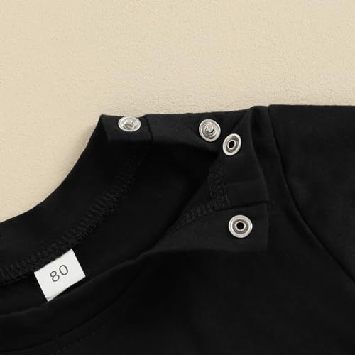 Image of Toddler Baby Boy Girl Short Sleeve Crew Neck T Shirt Pullover Sweatshirt Summer Basic Tee Solid Casual Clothes