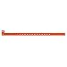 Sentry Superband 5060-29-PDM Write-On Wristband, Poly Clasp Closure, 1/2" x 10", Pediatric, Day Glow Orange (Pack of 500)