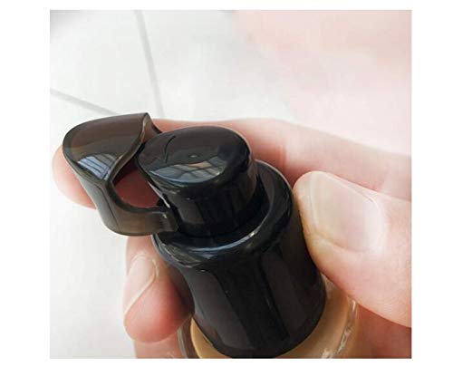 Miniatura 5 de ericotry Bomba de repuesto de plástico de 4100.787 in, cabeza superior, base líquida cosmética, repuesto de bomba de maquillaje con bloqueo