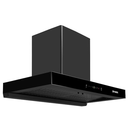 Image of Faber Silencio 90cm 1500m /hr BLDC Autoclean Filterless T-Shape Chimney|Built In Oil Collector|Touch & Gesture Control|12Yr Motor,2Yr Comprehensive Warranty by Faber | HOOD SILENCIO BLDC HCSCFLBKIN90T