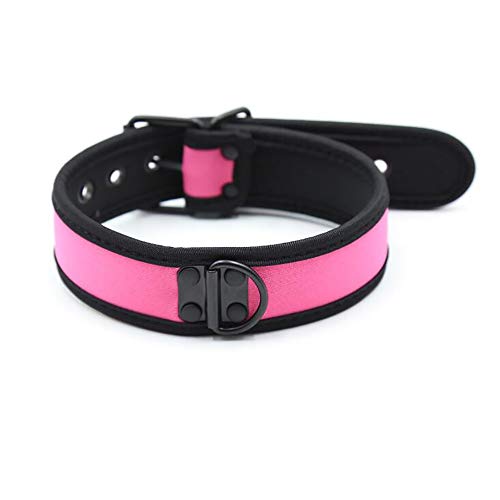 Collier en cuir souple pour femme Halloween - Rose - Taille unique Cover