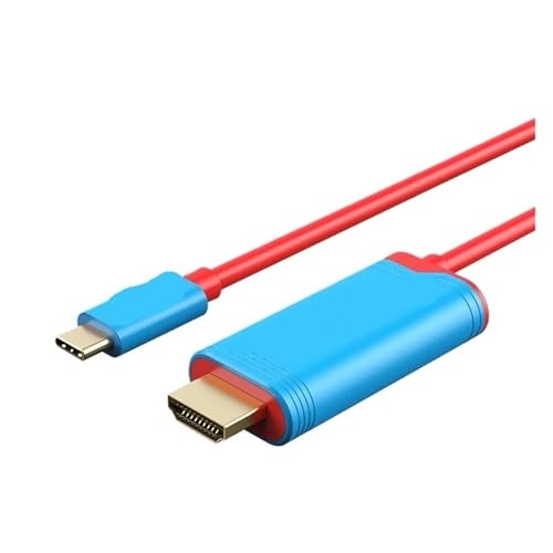 Switch 2 HDMIR[h USB C - A_v^[ 4K 60Hz HDR PD 100W 1 OLED 5 m[gp\Rp(Blue)