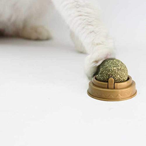 STOBOK Bola de parede de nipa giratória de nipa de gato, 1 peça criativa comestível doce lanche boli