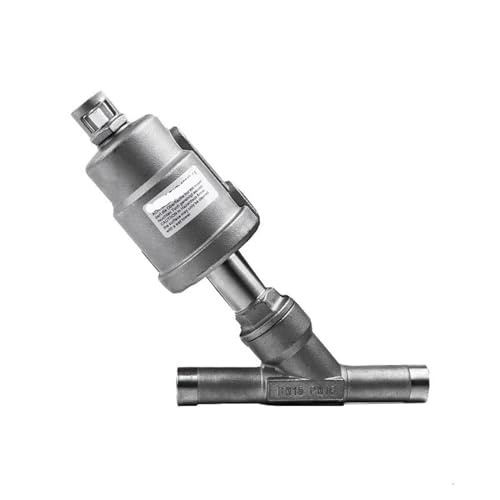 Válvula neumática de doble efecto 1/2" de acero inoxidable para control de gases 3