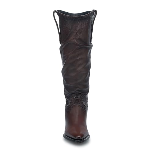 CUADRA Women's Fashion High Boots in Bovine Leather Brown 4Q18RS4