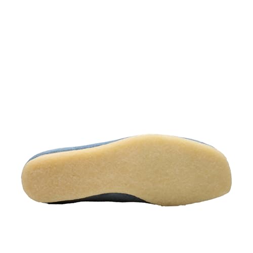 Image of Clarks - Mens Wallabee Shoe, Color French Blu, Size: 11.5 M US