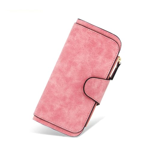 FMURY Women's Purse Long Buckle Single Bag Casual Clutch Bag Coin Wallet ID Card Bag(D)