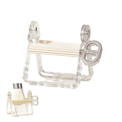 Tube Roller Squeezer - Rolling Tube Toothpaste Dispenser - Squeeze Tool No Waste for Toothpaste Hand Cream Makeup Remover