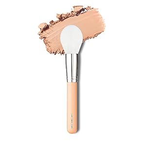 THE TOOL LAB 152 Supreme Finish Face Powder Brush- Soft Powder Brush for facial Curves Powdery finish Contouring Blush Highlighter Premium Face Brush -Premium Quality Natural Hair Bristles Cosmetic
