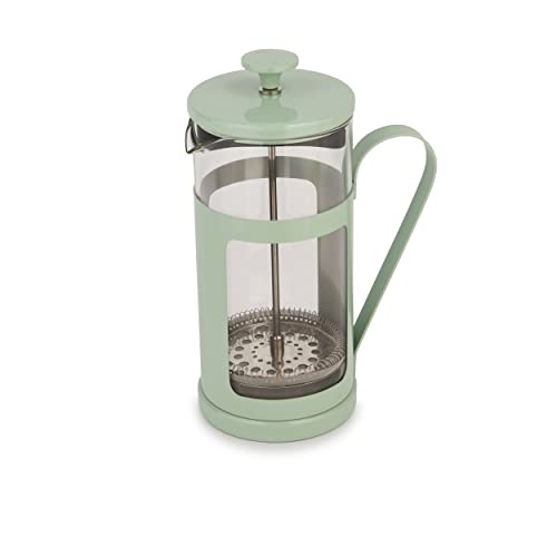 La Cafetière Monaco Stainless Steel Cafetière, Eight Cup, Mint, Gift Boxed, 1L - Image 2