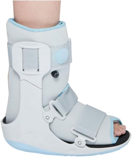 Super Air Walking Boot 11' Medium Size | For Stable Foot Or Ankle Fracture | Post-Surgery Application | Severe Ankle Sprain | Grey Color