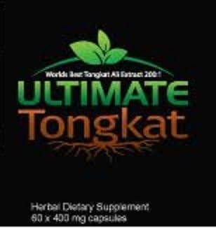 ULTIMATE TONGKAT, Indonsian 200:1 Tongkat Ali Root Extract, Herbal Testosteron booster, Longjack, 400mg, 60 Capsules Best Price on Amazon. by Organic Herbal Supply