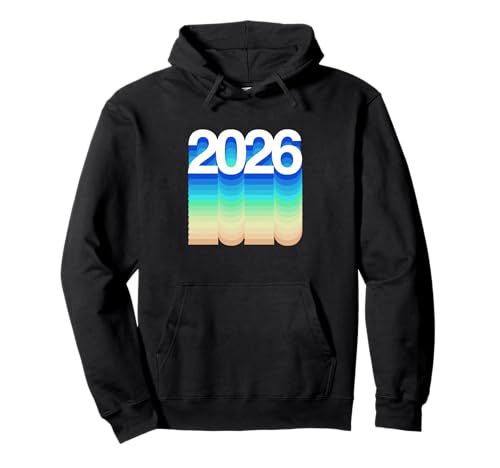 Edición Limitada 2026, Retro 2026, Vintage 2026 Sudadera con Capucha