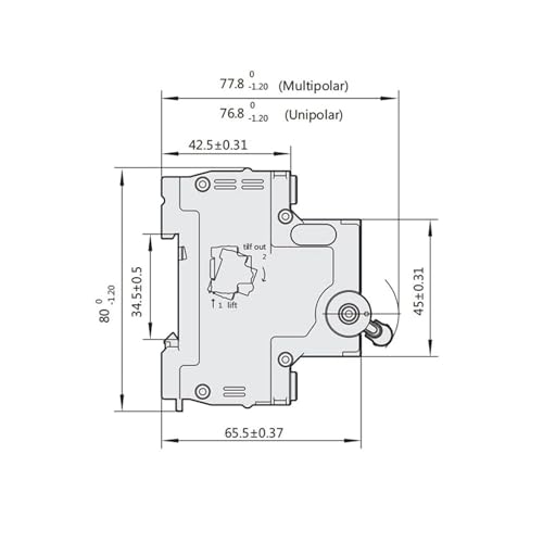 Disjoncteur miniature protégeant vos lignes électriques des pannes et risques de surchauffe - 5