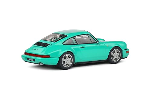 Solido Modelo Porsche 964 RS Clubsport Verde 1994 1:43 miniatura 3