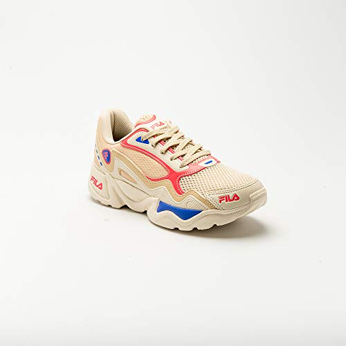 Tênis Interceptor, Fila, Feminino, Bege/Royal/Coral, 35