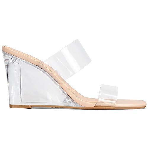 INC Womens Eleste Square Toe Slip On Wedge Heels 12 Medium (B,M)2