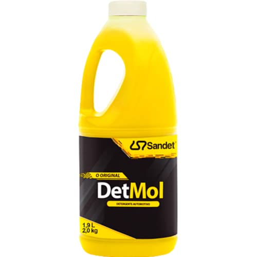 Detmol Shampoo Automotivo Desengraxante Lavagem Pesada Sandet 1,9L