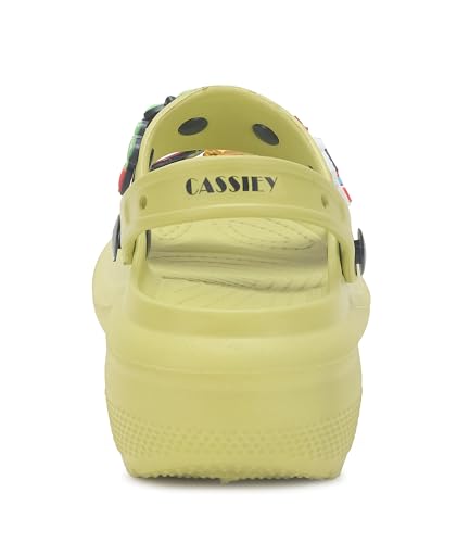 Image of CASSIEY Women Fashionable Comfortable Lightweight Slingback Clogs Sandals, Outdoor EVA Clogs