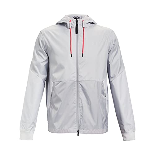 Image of Under Armour Men Legacy Wind Breaker Jacket Grey Large