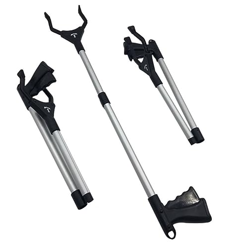 FOMIYES Reach and Pick up Ease Extendable Trash Picker Gripper for Elderly Disabled Wheelchair Users Random