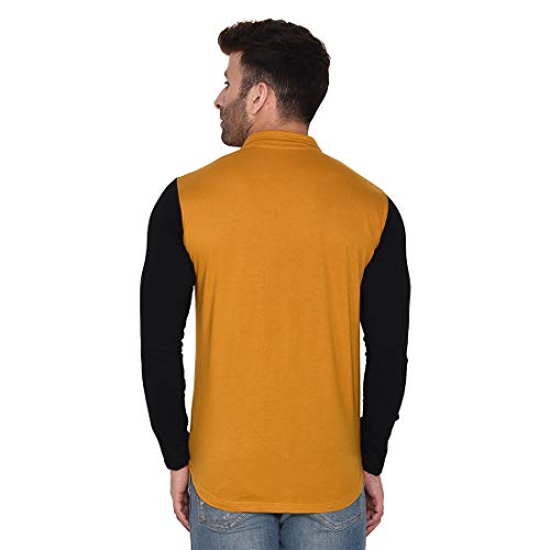 Image of Geum Men's Cotton Full Sleeve Spread Collar Casual Shirt