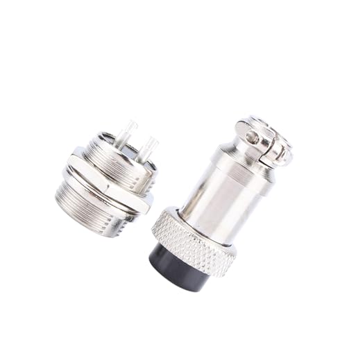 Conector GX16 2 Pines Avión para Sistemas de Medición miniatura 1