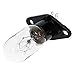 DL-pro Lampe 20W 240V für Bosch Siemens Neff 606322 00606322 mit Befestigungssockel 2x4,8mmAMP Mikrowellenlampe Mikrowellenbirne Glühbirne Birne Glühlampe für Mikrowelle