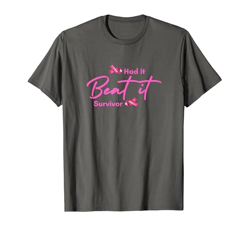Breast Cancer Awareness Ribbon Cancer Survivor Warrior T-Shirt