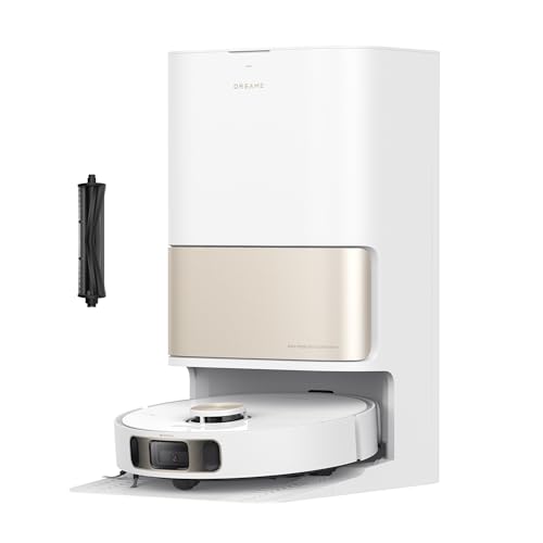 dreame L10s Pro Ultra Heat Roboter Staubsauger mit Automatische Moppreinigung mit heißem Wasser, Moppverlängerung, 7.000 Pa Saugkraft, Doppelte Mopp- und Bodenreinigung, Teppicherkennung