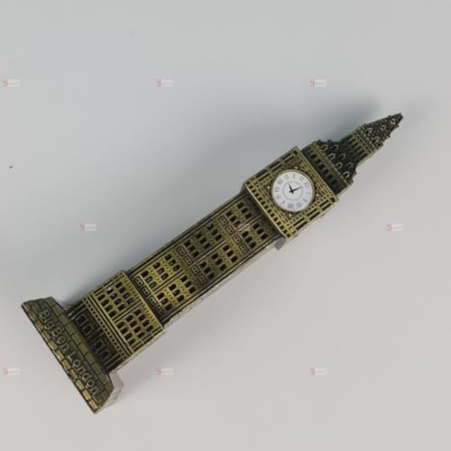 Image of SATYAM KRAFT 3 Pcs UK World Famous Building for Wedding Decorative Showpeice Idol for Home Decor, Living Room, Gifts, Desk Decor, Stand Holder, Office Desk, Tabletop (UK (The Big Ben))